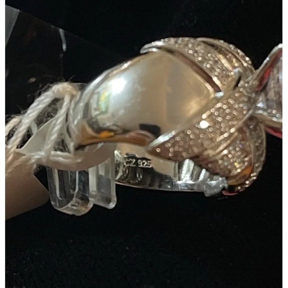 Paj rhodium plated